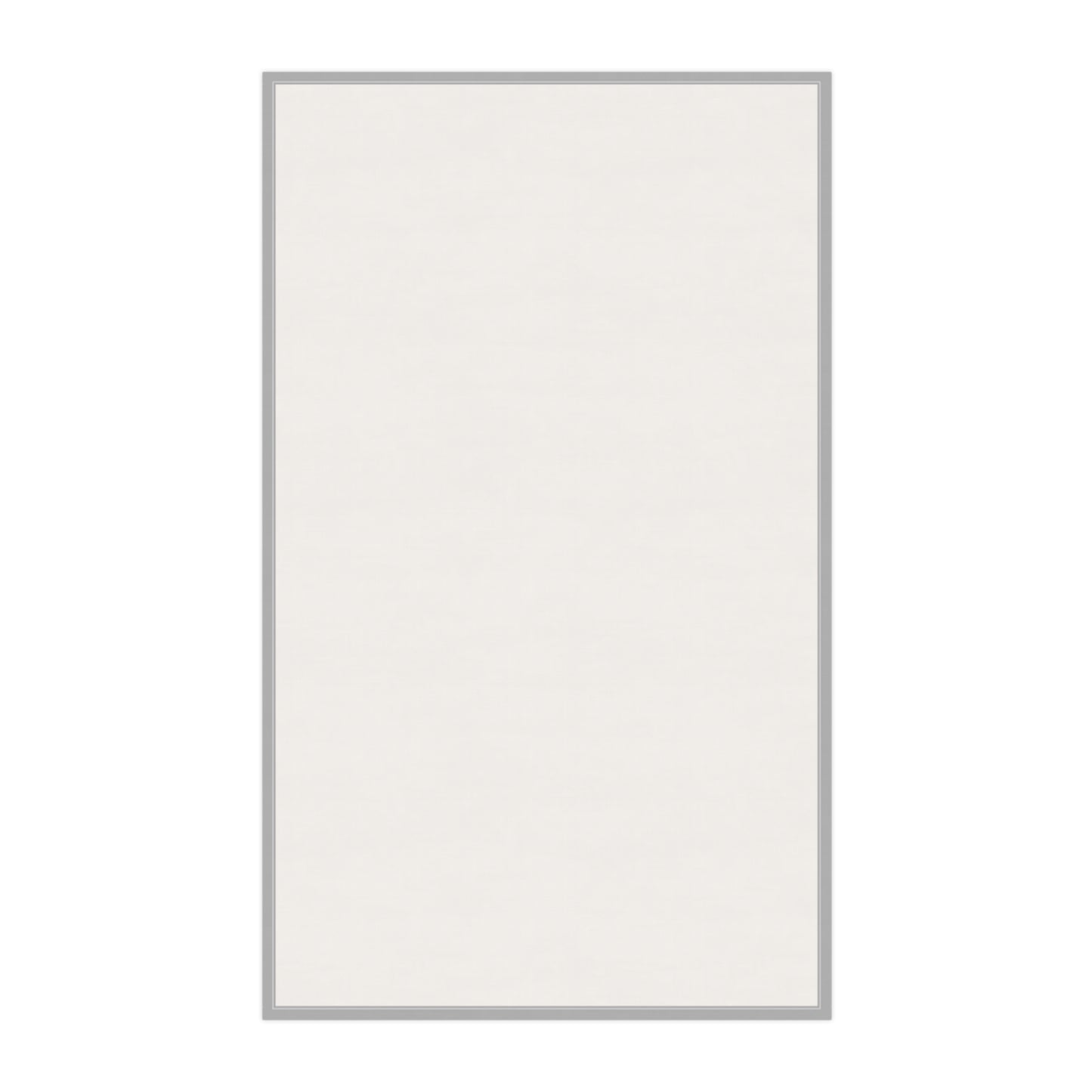 Christmas Poinsettia on a Light Grey Tea Towel (cotton)