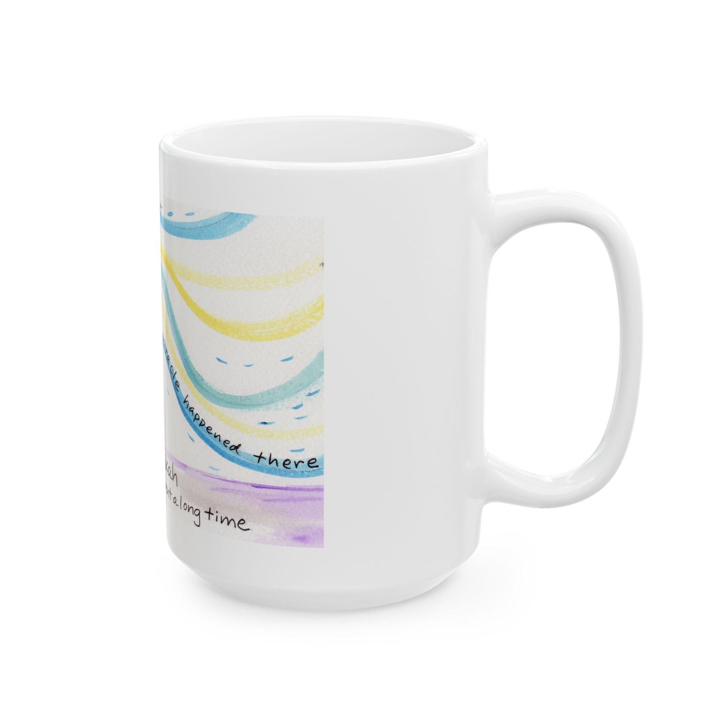 Chanukah Ceramic Mug, (15oz)